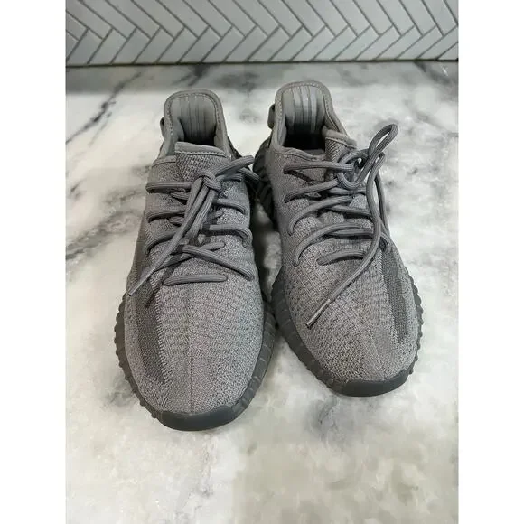 adidas Yeezy Boost 350 V2 Carbon Asriel Sz 9.5 Men's Grey Black Authentic